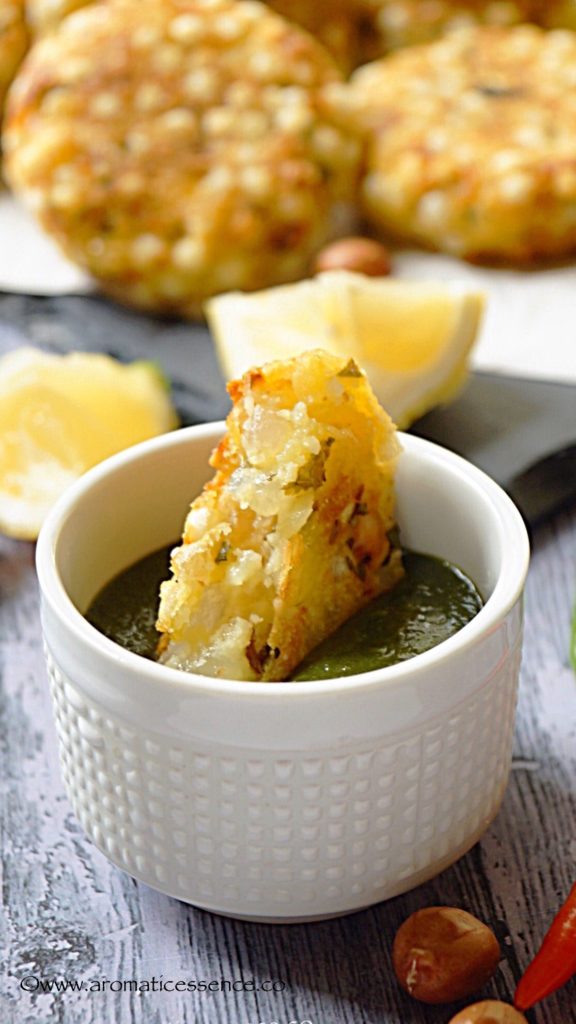 Sabudana Vada Recipe  Baked    How To Make Sabudana Vada - 54
