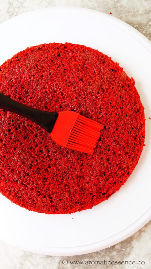 Eggless Red Velvet Cake With Cream Cheese Frosting - 26