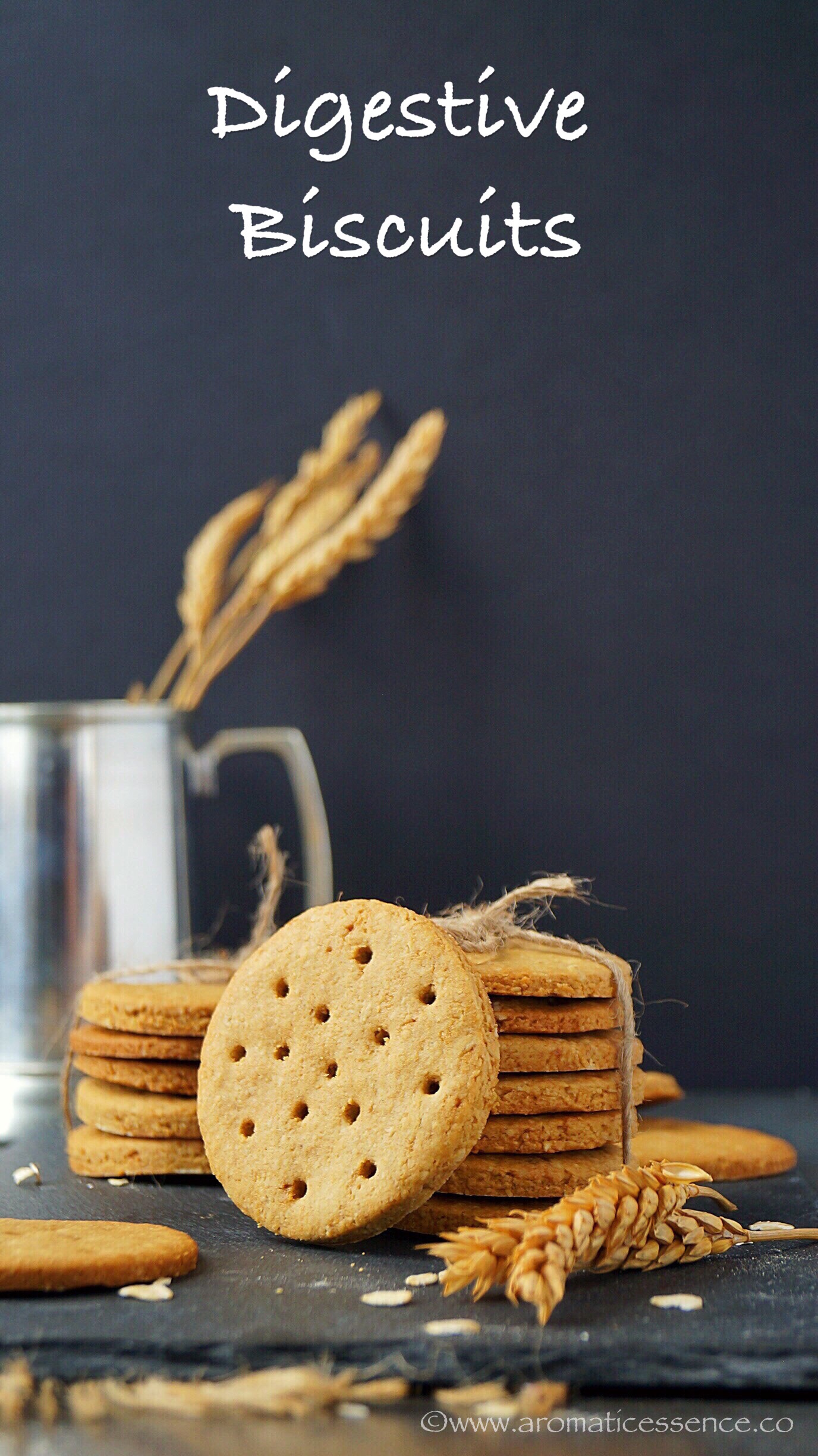 Digestive Biscuits | Whole Wheat & Oats Digestive Cookies