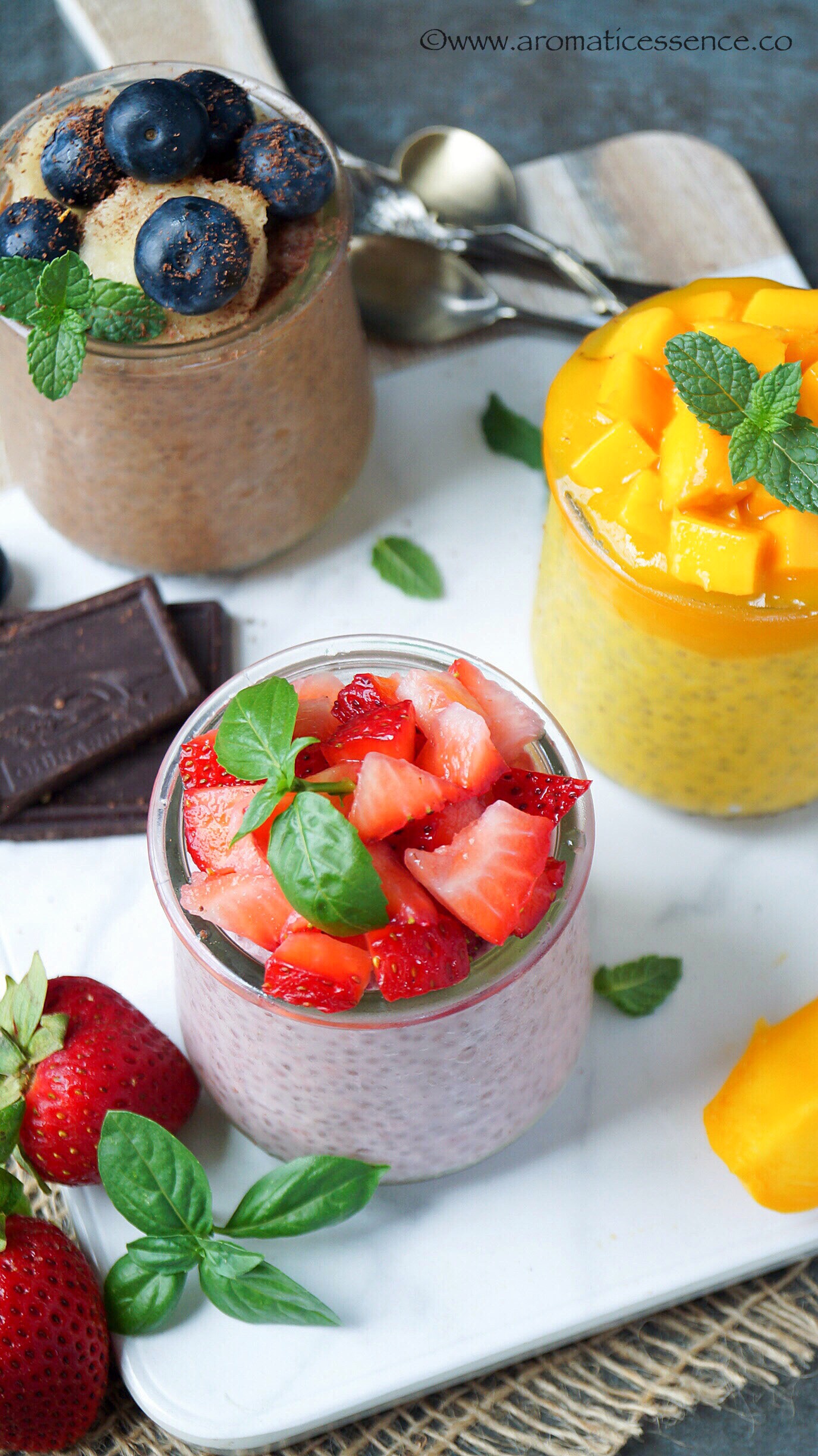 chia seed pudding plus 3 delicious variations